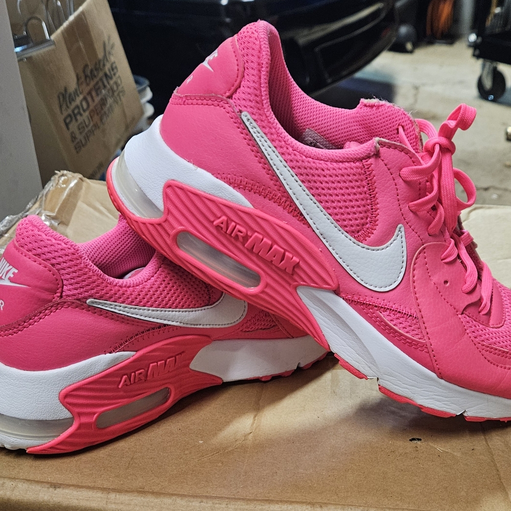 Nike Women's Air Max Sneakers (neon/ hot pink) - Picture 10 of 12